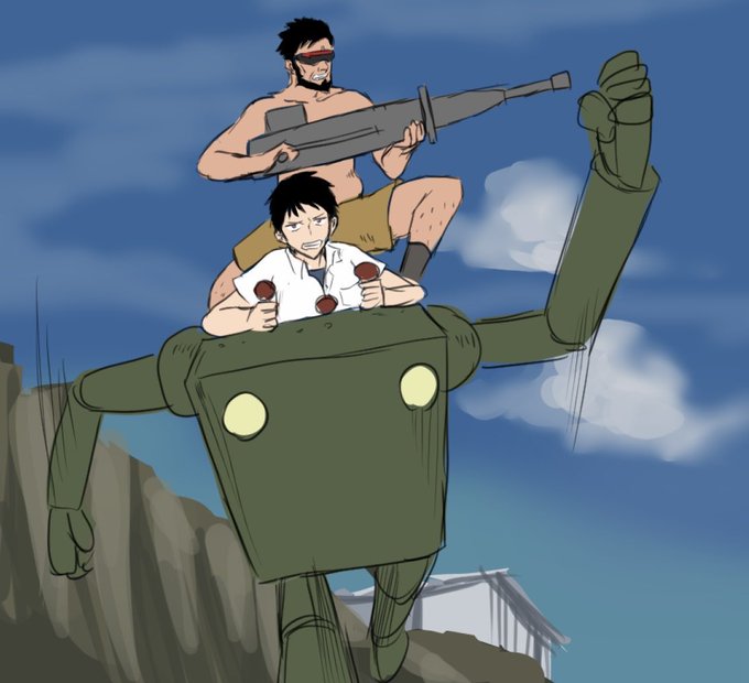 遅くなったけどシンエヴァ一周年おめでとうございます。シンジとゲンドウが手を組んでインダストリアから逃げるところ大好きです。 