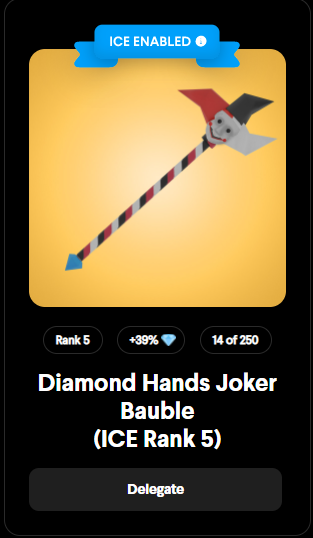 RadoTsc's tweet photo. 💎Diamond hands BABY !! 💎 1st of many to come $Ice $dg #ICEPoker #DecentralGames https://t.co/D64XSV0on4