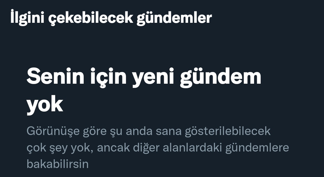 Konum Türkiye olduğu sürece pek mümkün değil sevgili Twitter lütfen kendine gel 😕