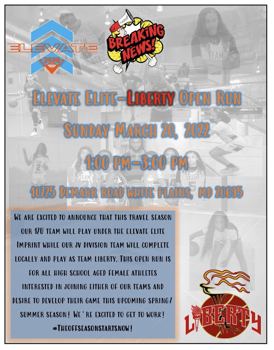 TeamLibertyDMV's tweet photo. Excited for new opportunities! See all interested athletes this Sunday! #StillGoinStrong #NoOffSeason https://t.co/3CLnNpYMhx