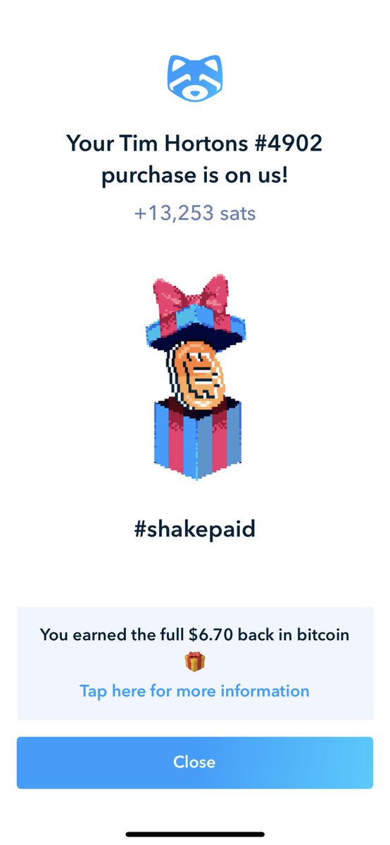 Reedgression's tweet photo. @shakepay @shakepay my only time being #shakepaid so far. Though the iced capps were delicious!

Shake tag: reedh https://t.co/sE7qbuJqA1