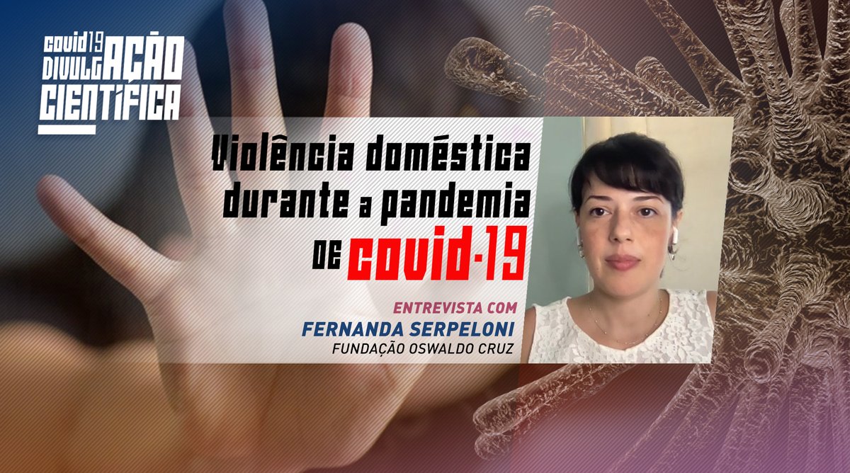 O número de casos de violência contra a mulher cresceu no Brasil durante a pandemia, indicando um aumento da violência doméstica e familiar.

Conversamos com a pesquisadora Fernanda Serpeloni da @Fiocruz.

👉👉 youtu.be/iyUf0EdFCWY
