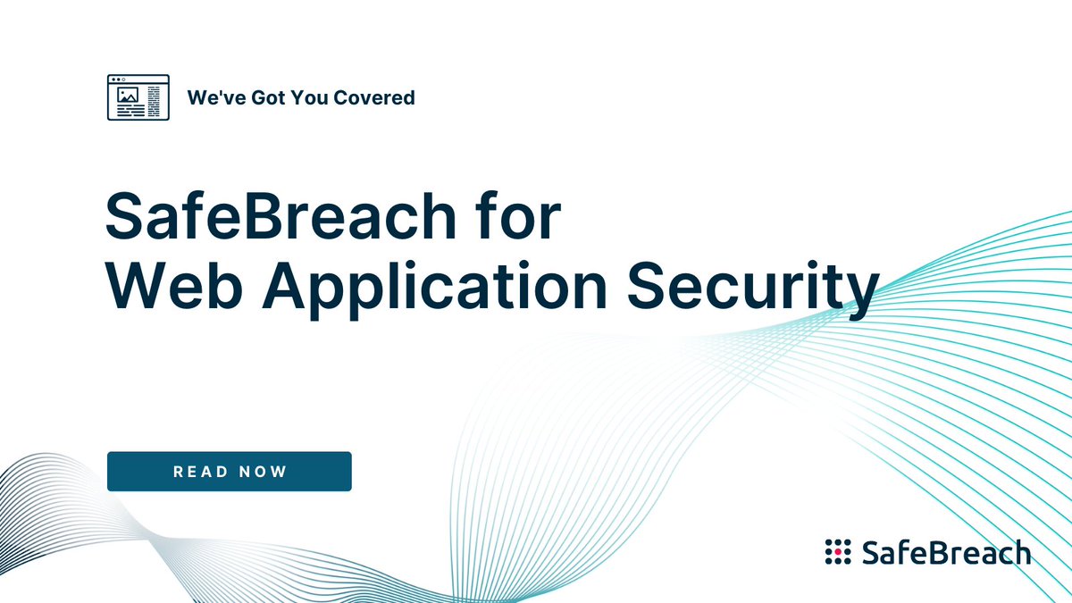 Web applications are a favorite target of hackers. SafeBreach for Web Application Security provides the ability to ensure web applications are secure with agentless web application firewall validation. 

Check out our recent blog to learn more. safebreach.com/resources/blog…