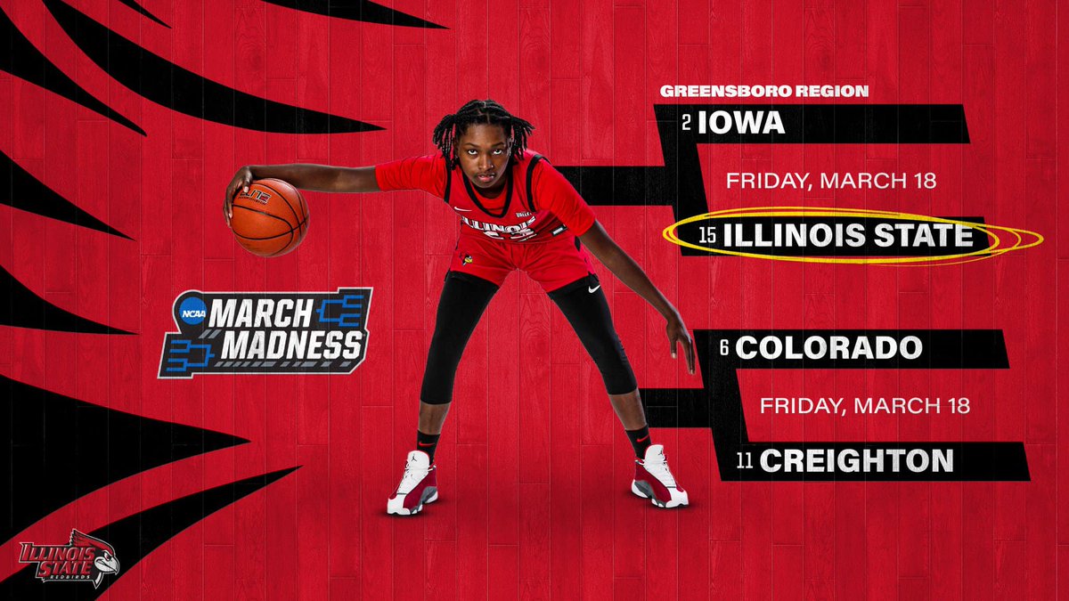 The Birds are heading to the NCAA tournament for the first time since 2008!! 🏀🏆 Watch them compete this Friday, March 18 at 3pm against Iowa. Good luck ladies! ❤️ #BacktheBirds #VisitBN

Check out the link for fan information ➡️ bit.ly/3MSK7Io