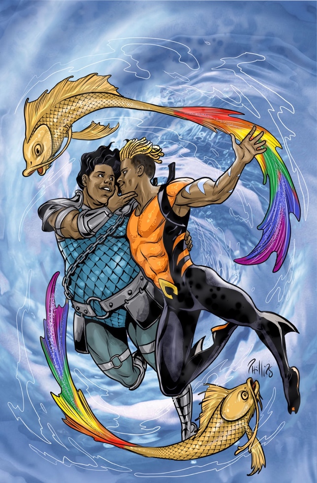 Oh, and how about some awesome DC Pride variant covers? Just a reminder that Jon Kent's Superman costume is awesome, among other things...