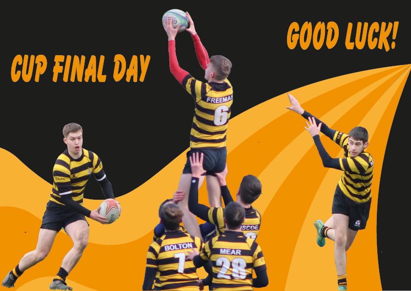 WarleyAvenger's tweet photo. Game day! Good luck to the @crossleyheath  1st XV lads in the Yorkshire Cup Final. Brilliant team to watch over the years - will be the the last dance for some so fingers crossed you bring it home @CrossHeathSport https://t.co/J48Lfwvyv4