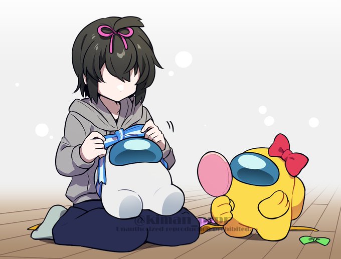 おめかし🎀 #あもんぐあーす 
