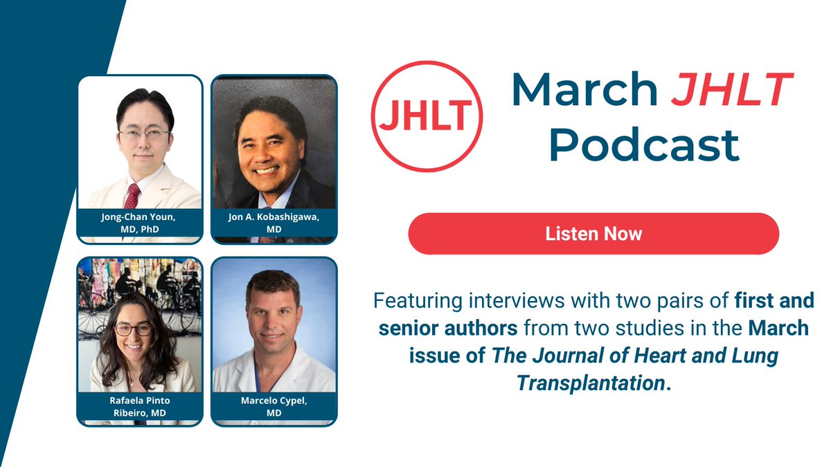 Check out this month’s episode of #JHLTThePodcast from @JHLT 🎧 Great discussion! bit.ly/3hWYcWU