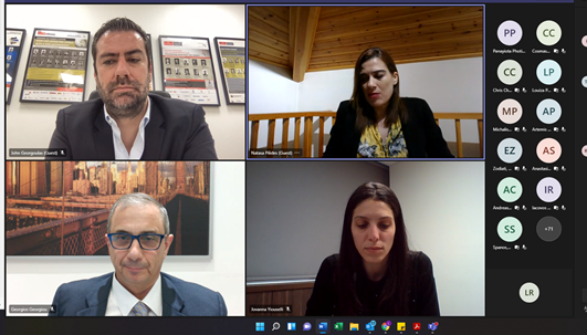 AmChamCy's tweet photo. Interesting event on #digitalnomad scheme organized by @AmChamCy with guest speakers @NatasaPilidou
#amchamcy #remoteworking #digitalnomadscheme https://t.co/ixukN0NR4d