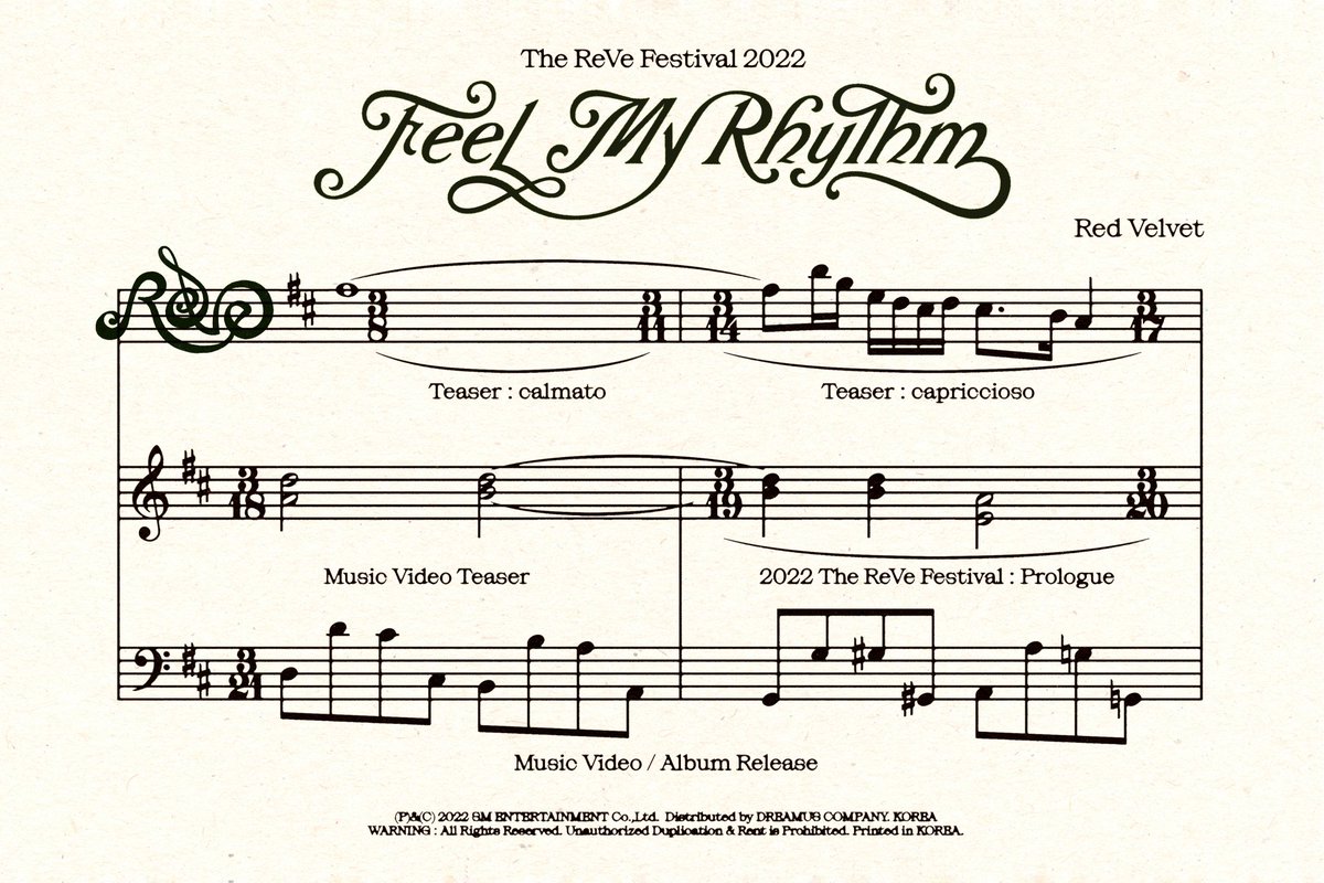 bjhirene's tweet photo. Please welcome the arrival upon festival you've been anticipating. 

Tis, the one and only, The ReVe Festival 2022 : Feel My Rhythm. https://t.co/oSScUp9SJy