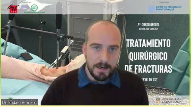 cot_csi's tweet image. Se inicia el  #Modulo6 del 2º #CursoFracturasBroggi que lleva el inquietante título “De lo que nadie quiere hablar”, con el Dr. Eudald Romero, adjunto de la #UTO en @cot_csi como moderador @SocCatCOT @UniBarcelona