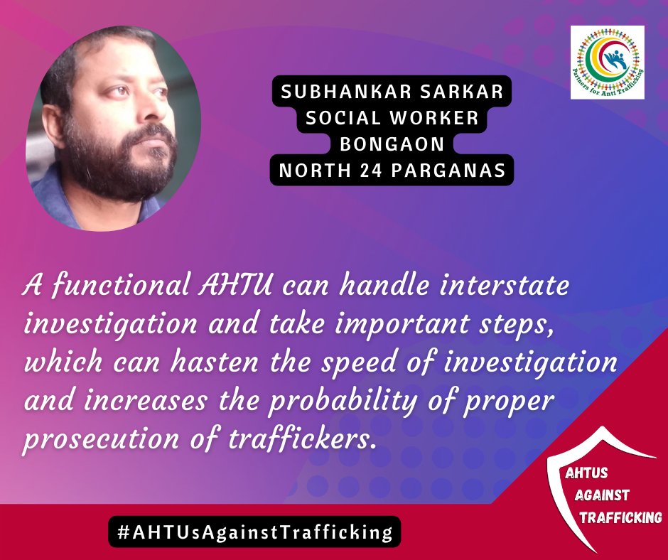 PATnorth24pgs's tweet photo. Traffickers are increasingly turning to the internet to lure young victims who are prone to trusting strangers.

Subhankar Sarkar, an anti-human-trafficking social worker from the Bongaon block, believes that AHTU may play a vital role in investigating cyber crimes like these. https://t.co/GFGQycjp9j