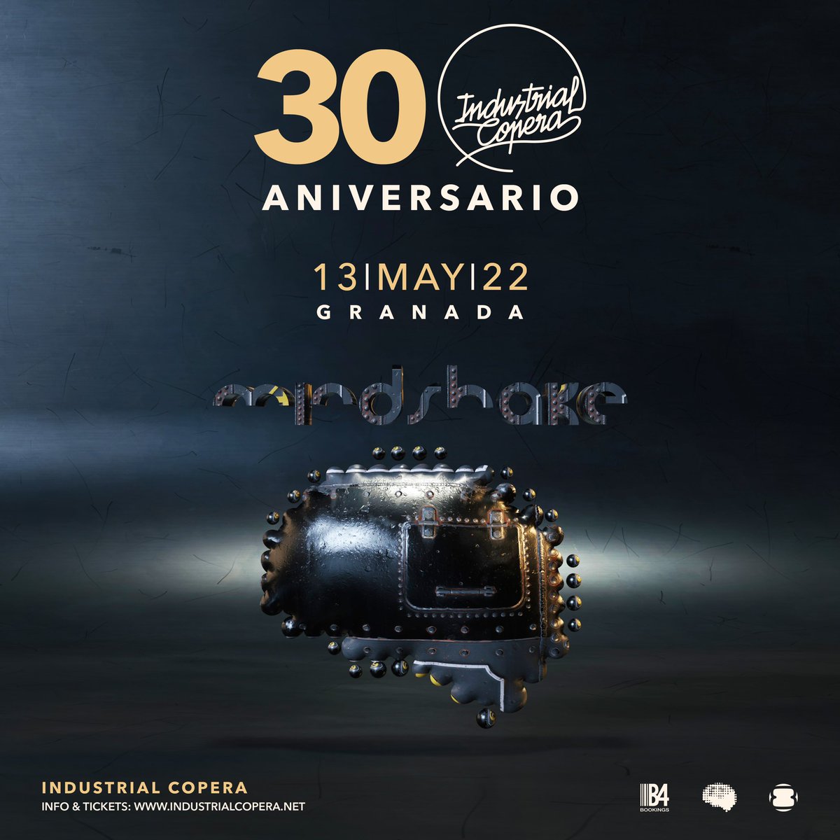 Paco_Osuna's tweet photo. No podía sentir más satisfacción al formar parte del 30 aniversario de #industrialcopera con @mindshakemusic .Creo que de los 30 años yo habré vivido en primera persona más de 20 junto a ellos. Preparaos porque ese día realmente va a ser muy muy especial❤️Industrial Copera 4ever https://t.co/bcVqmfTrta