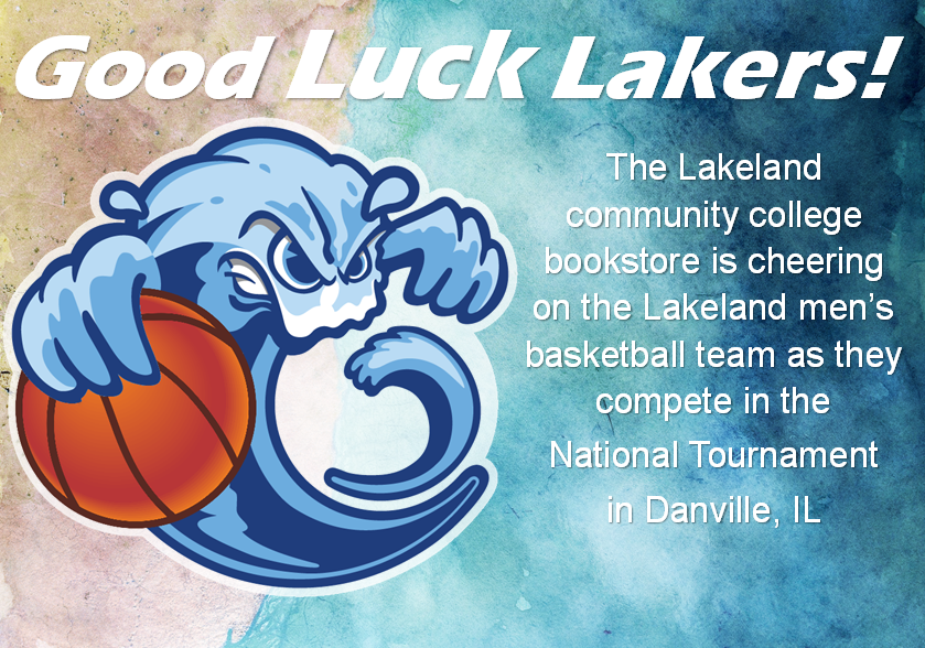LCCBookstore's tweet photo. Good Luck Lakers! Wearing some Lakeland gear in support? Tag us in your photos! We’ll be sharing our favorites on our Instagram story all day!
#lccbookstore #lccmensbasketball #lcclakers #college #collegebookstore #collegesports https://t.co/b9SFKKsTH5