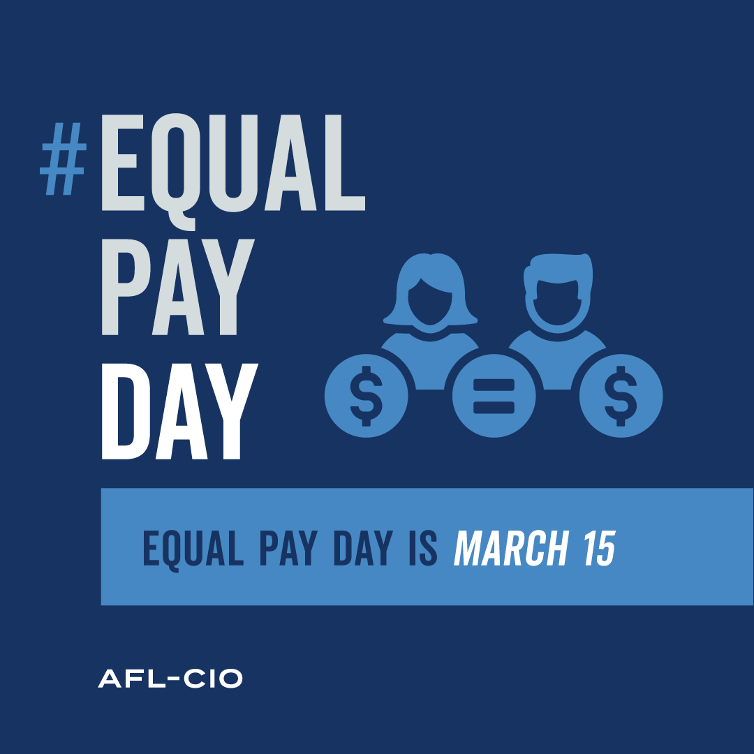 TheIronworkers's tweet photo. Today, and every day, we support women and workers everywhere earning what is right, fair, and decent for the work they put in. #EqualPayDay #Ironworkers #1u #UnionStrong https://t.co/dpDs80HoNS
