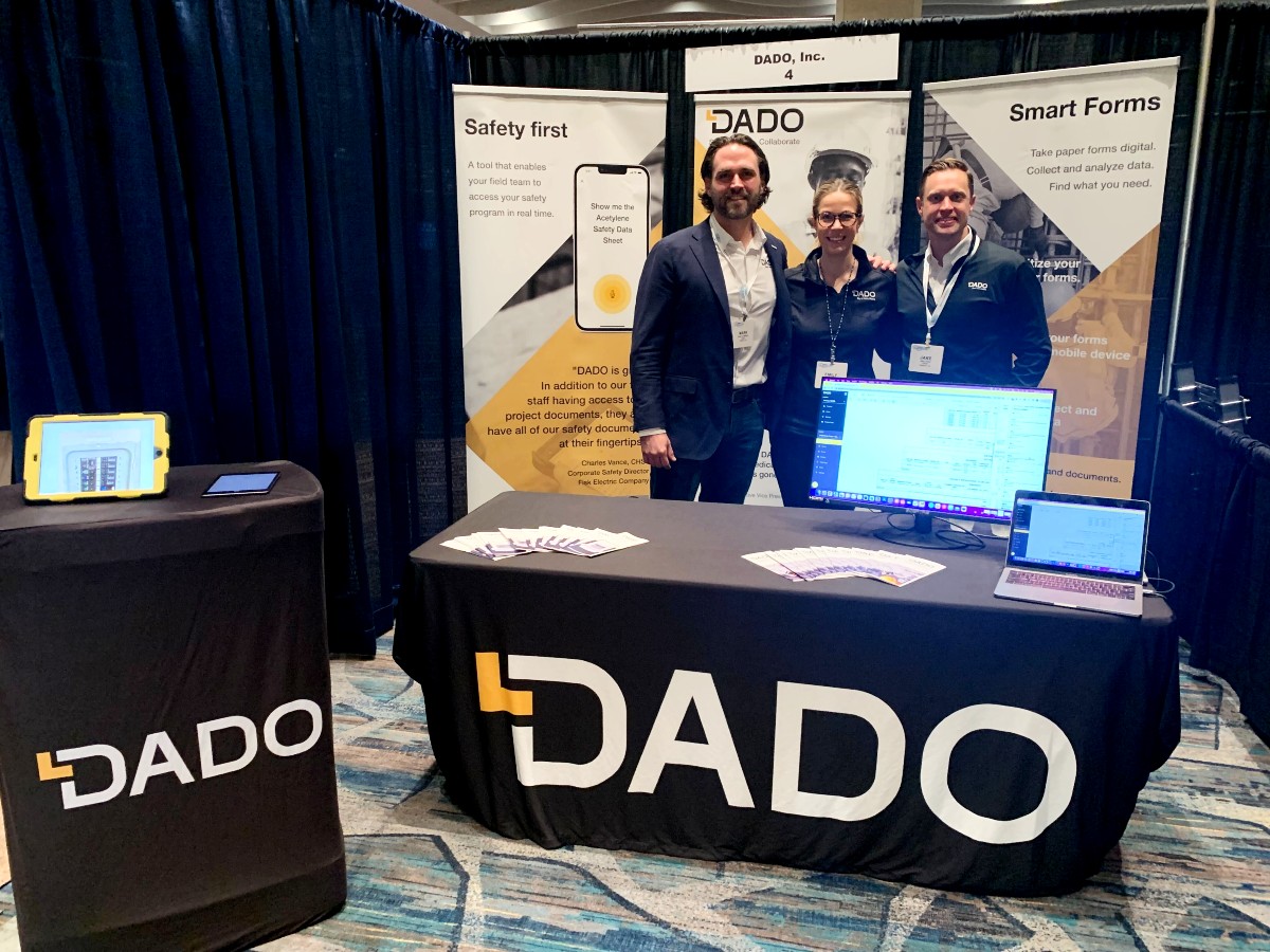project_DADO's tweet photo. ,We’re proud to be members of the @MCAANews' Manufacturers and Suppliers Council! Catch our team in the exhibit hall this morning from 7-10AM PST to see DADO in person. #MCAA #DADOLive #ConTech #DocumentManagement https://t.co/eKGVIESuPc