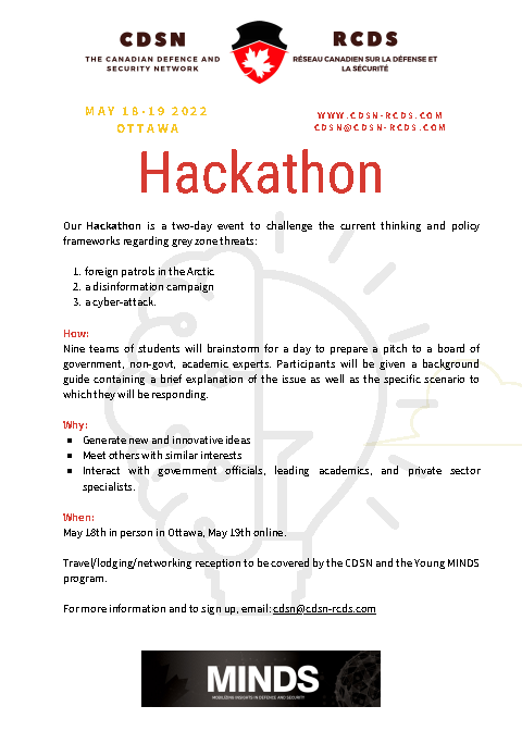 Upcoming event - Hackathon