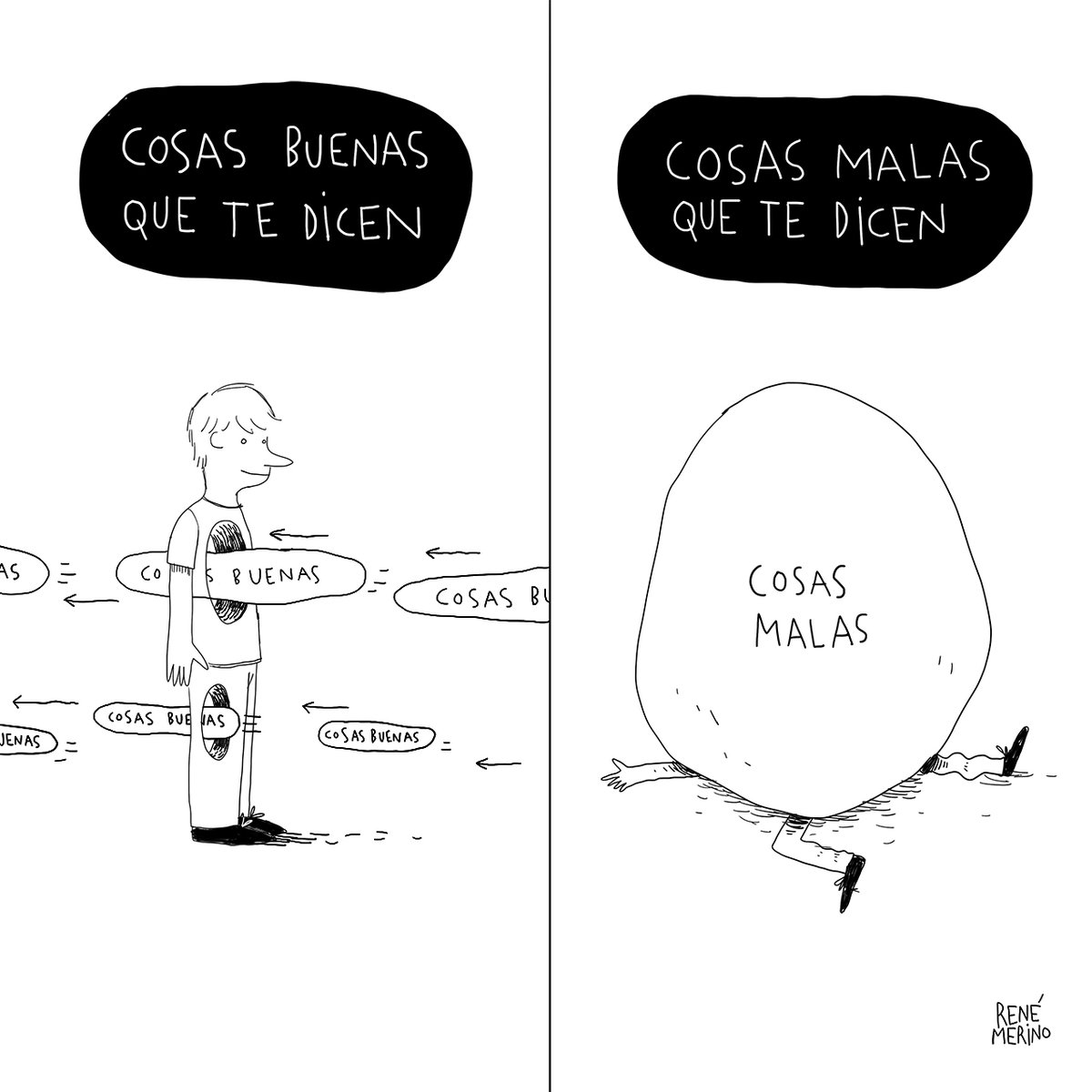 Cumplidos y críticas.