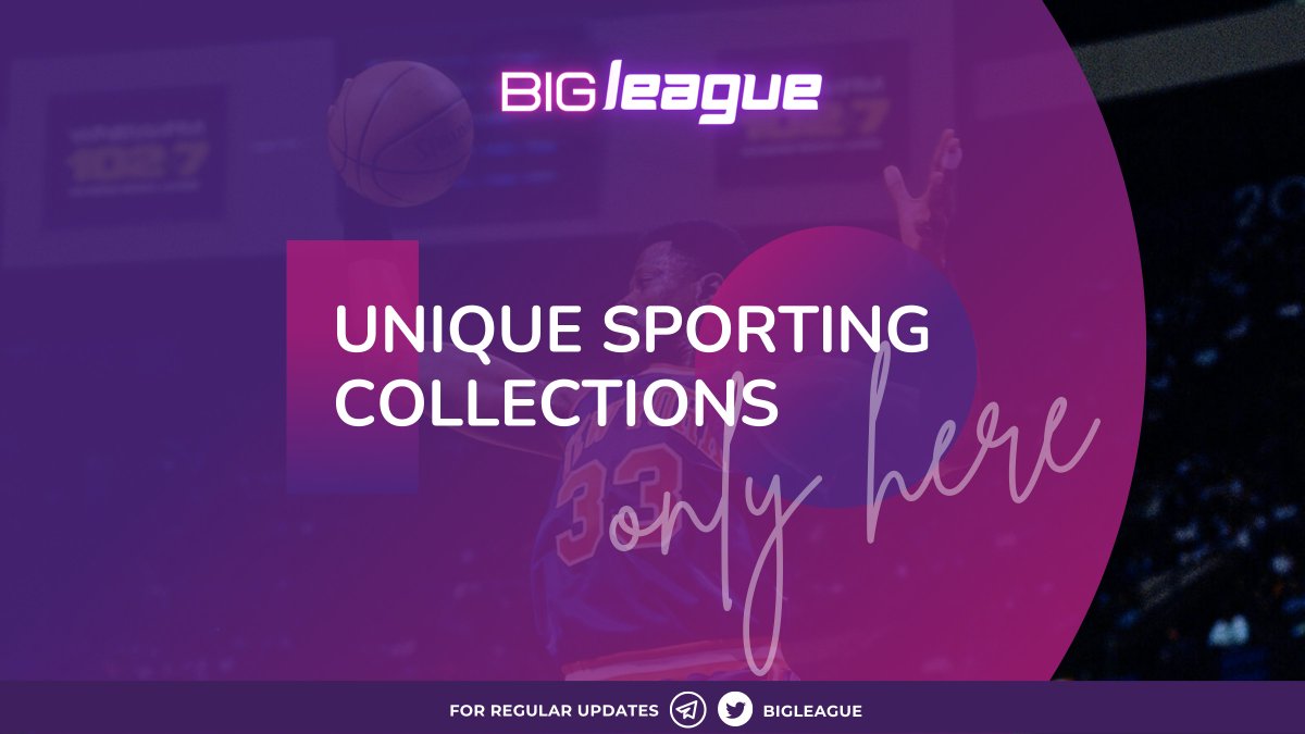 What were your favourite moments in sport 🏈?
Did you miss any ⁉️

Check out our unique sporting collections capturing those favourite moments and sport history you might have missed.

@Bigleaguenft 👉 Bigleaguenft.art
#bglg #nft #nfts #NFTGame #nftcollector #BSC
