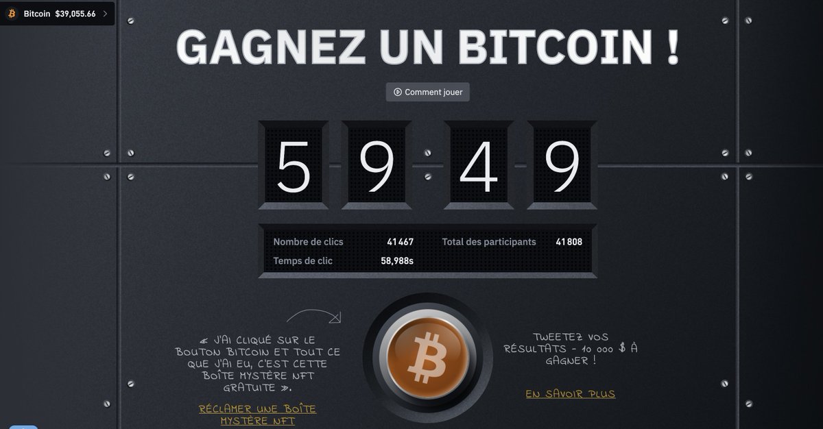 Bast_Jrvl's tweet photo. Pas gagné mais qui sait, le jeu n'est peut-être pas fini... 🤞 #BitcoinButton #Binance @binance https://t.co/kLDauXMto1