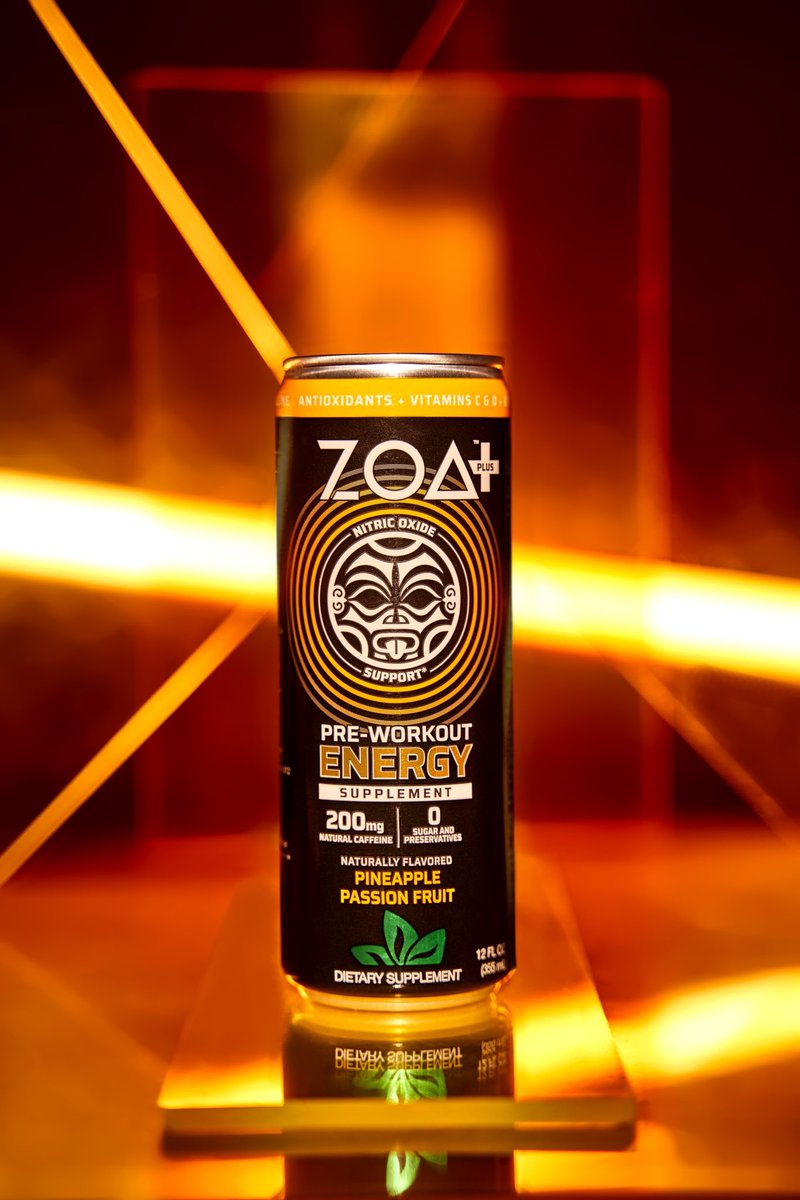 ZOAenergy's tweet photo. Take charge of being Your PERSONAL BEST! ➕
⚡️200mg caffeine from natural sources
⚡️Packed with delicious flavor
⚡️Nitric oxide support from 3,000mg L-Citrulline
ZOA+ is available NOW!
#YourPB
#ZOAPlus
#LetsPLUSingGO
#PB https://t.co/LtbHeRnWd7