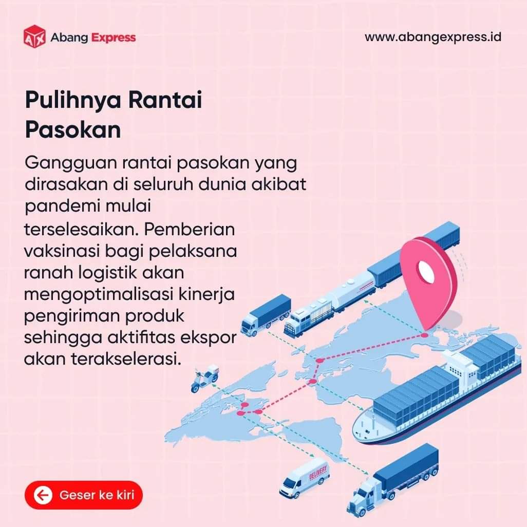 Agenabangexpres's tweet photo. Hallo #sohibabang 
Udah siap untuk meningkatkan pendapatan melalui Expor di tahun 2022 ini?

Nih Abang kasih tau point point apa yang akan membuat Expor di 2022 in makin meningkat. Geser slidenya biar sohib semua bisa pelajarin dan makin yakin. https://t.co/3OylEad786