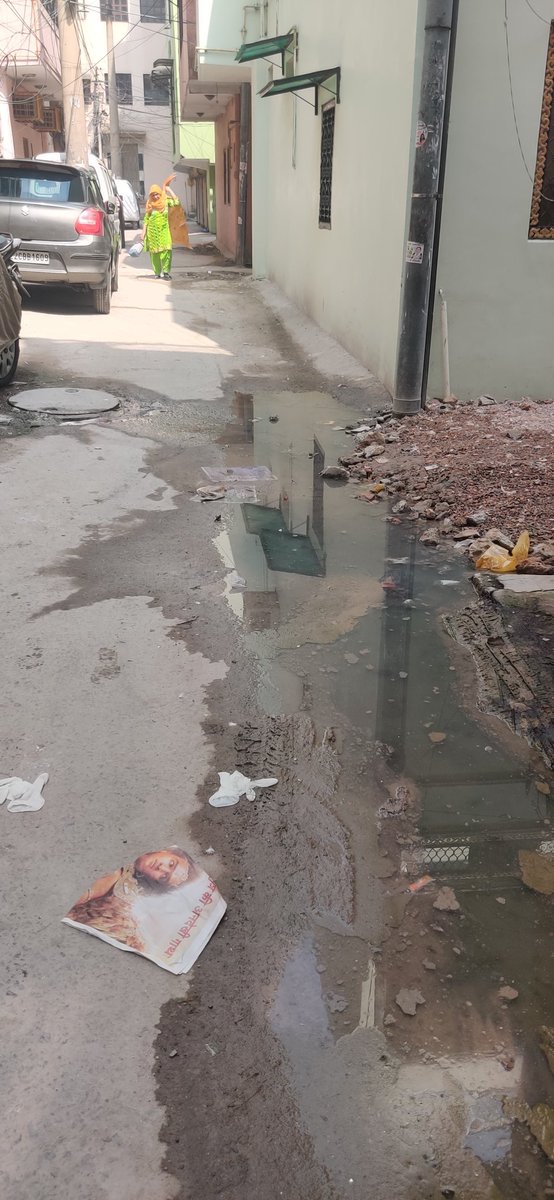 ankushvarma's tweet photo. @RaghavChadhaOfc @raghav_chadha  This is dirty water from sewer have done complaint multiple times but issue is not getting resolved please help here. https://t.co/YjbqUFQTbl