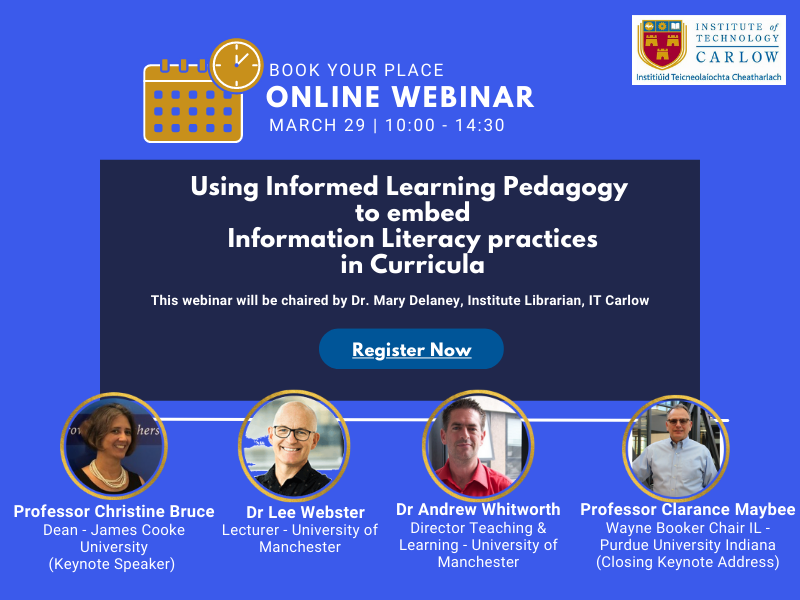 Want to learn more about how to use Informed Learning Pedagogy
in Curricula? Sign up for our webinar on March 29th    eventbrite.ie/e/using-inform…