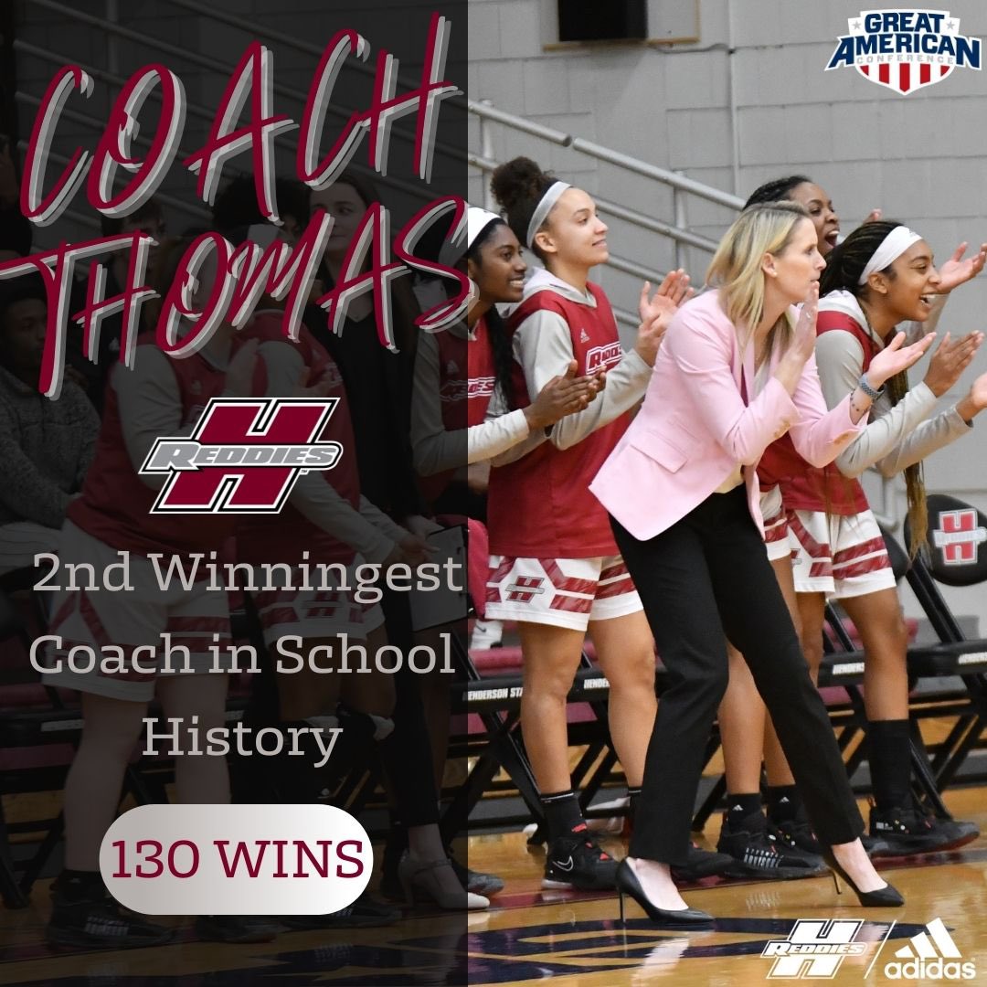 ReddiesWBB's tweet photo. Another milestone this season goes to our leader @JThomasCoach for moving into 2nd all time with most wins at HSU. https://t.co/kuyy4p8i2X