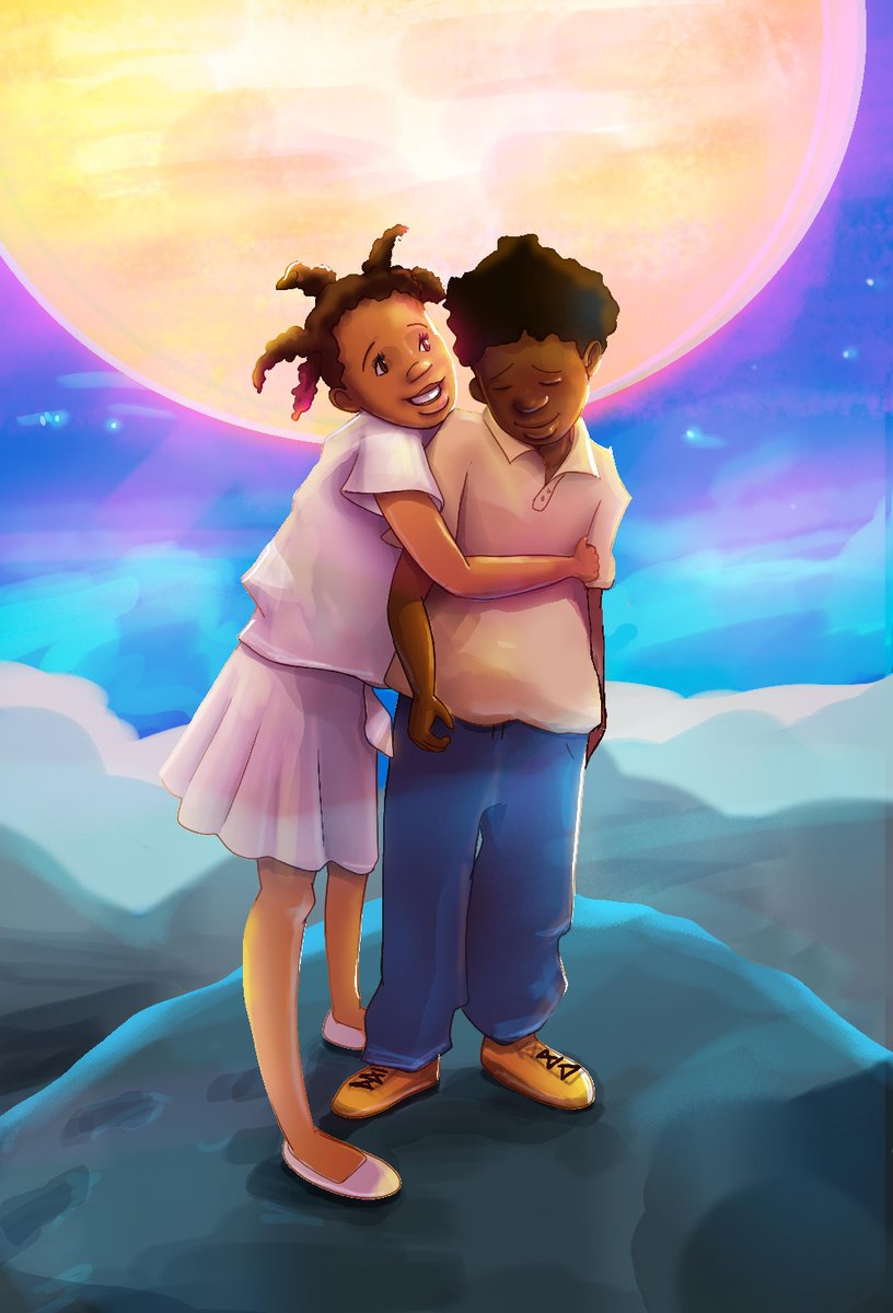 My work centers on Black People. I've created in the area of one thousand published images of robust, healthy, extraordinary Blackness. My art aggressively seeks to counter the oversupply of negative Black imagery. #blackillustrator #blackkidlit #DigitalArtist #drawingwhileblack