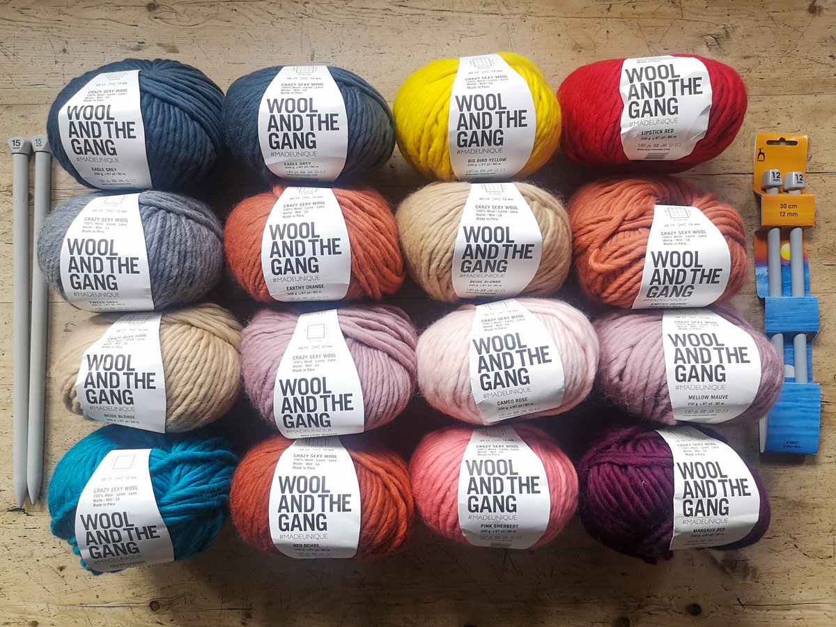 knitforpeace's tweet photo. We're halfway through March already, which means only 2 weeks left to enter our amazing Wool and the Gang raffle!
Don't miss out on your chance to win 16 huge balls of quality yarn.
https://t.co/K6JbJIy6Vy
#winyarn #yarnraffle #crochet #knitting https://t.co/EJ9a2RNXZC