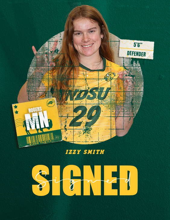 Another joins the Herd! 🖊️

Welcome Izzy Smith to the Bison Family as she joins the Bison from Rogers, Minnesota!

#GoBison #HornsUp 🦬🤘