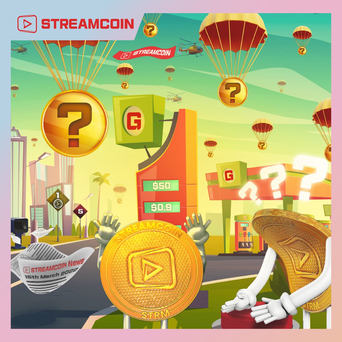 streamcoin_strm's tweet image. 🚩 Attention ICO Participants!
❓Can you guess the hidden message in this picture?

⏰ Stay tuned for the BIG ANNOUNCEMENT after 24 hours ⏰

#StreamCoin #GuessTheAirdrop #MysteryAirdrop #DecodeTheMessage #Bounty #GiveAwayAlert