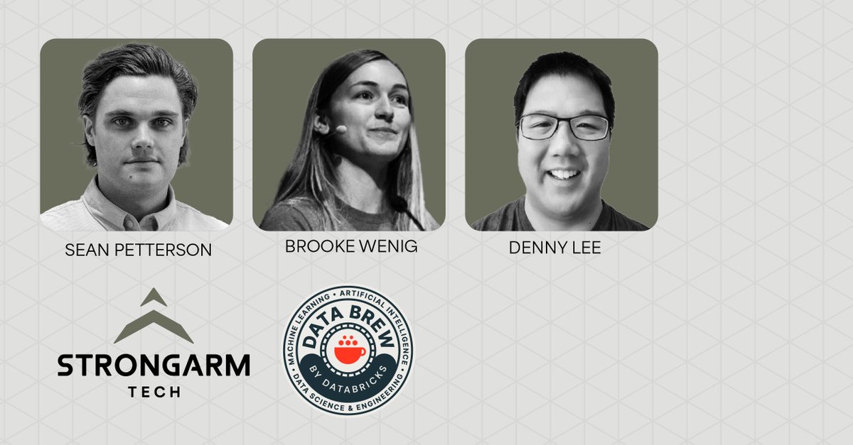 StrongArmTech's tweet photo. If you haven't already, give the latest #DataBrew podcast a listen to hear our CEO, @sean_petterson, break down the challenges around workplace safety and why data holds the key to optimization.
@databricks https://t.co/KqxBEMQ6RC
#WorkerSafety #IndustrialAthletes #SafeWork https://t.co/ewbT5nRtaB
