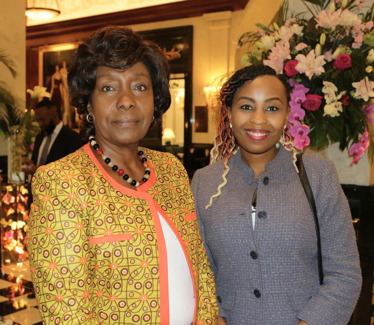 paulinenjoroge's tweet photo. I love love Governor @mamangilu! Such an inspiration and role model for every young woman in this political space. Happy for this opportunity to be with her in London, as part of Hon. @RailaOdinga’s delegation. https://t.co/3DZh8m0YDL