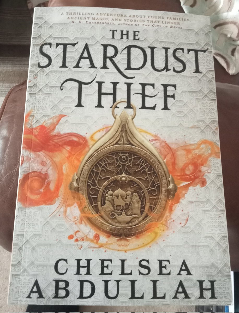 andyangel44's tweet photo. Review copy of @chelsabdullah's #TheStardustThief in the post today from @Gambit589 @orbitbooks .
Already started a #NetGalley copy of this but you can't beat the real thing. Loving it so far
#Book #Bookblog #eBookwyrm #BlogCave #AmReading #AmReviewing #EatSleepReadRepeat https://t.co/dCEakJKaKJ