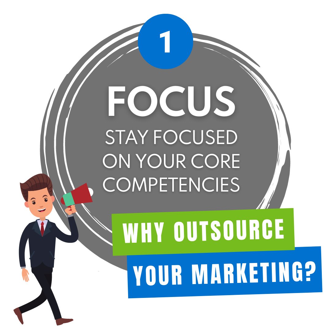 MuddyGecko's tweet photo. #FiveReasons you should outsource your marketing:
#ReasonNumber1 - #FOCUS
You get to stay focused on your core competencies while we handle all of your marketing needs. Ready to #GetMuddy with us?
#MuddyGeckoMarketing https://t.co/vCISq5hci7
