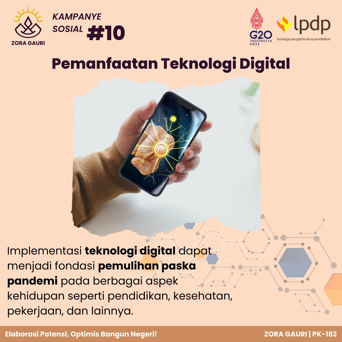mibsetyawan's tweet photo. Recover Together, Recover Stronger!
@LPDP_RI 
#LPDP #PK182 #ZoraGauri #DiriUntukNegeri #IndonesiaTangguhIndonesiaTumbuh #SDMUnggulIndonesiaMaju #AkuPastiMengabdi #RecoverStrongerRecoverTogether https://t.co/LhRHgYvDYC
