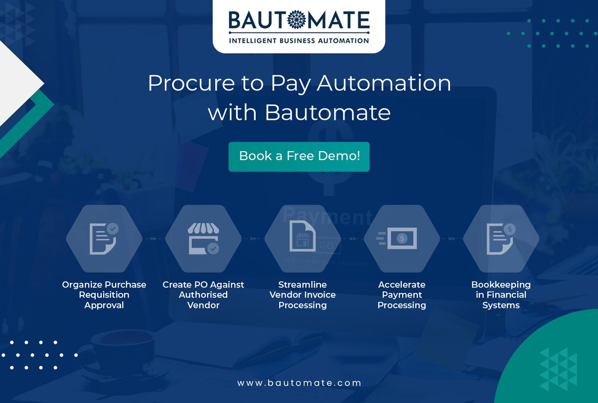 Bautomate_BPA's tweet image. Generate 15% increase in revenue year over year, starting with P2P cloud automation.
Get registered here lnkd.in/gdKHx3HJ
#ProcuretoPayAutomation #P2PAutomation #Automation #Bautomate #BusinessProcessAutomation