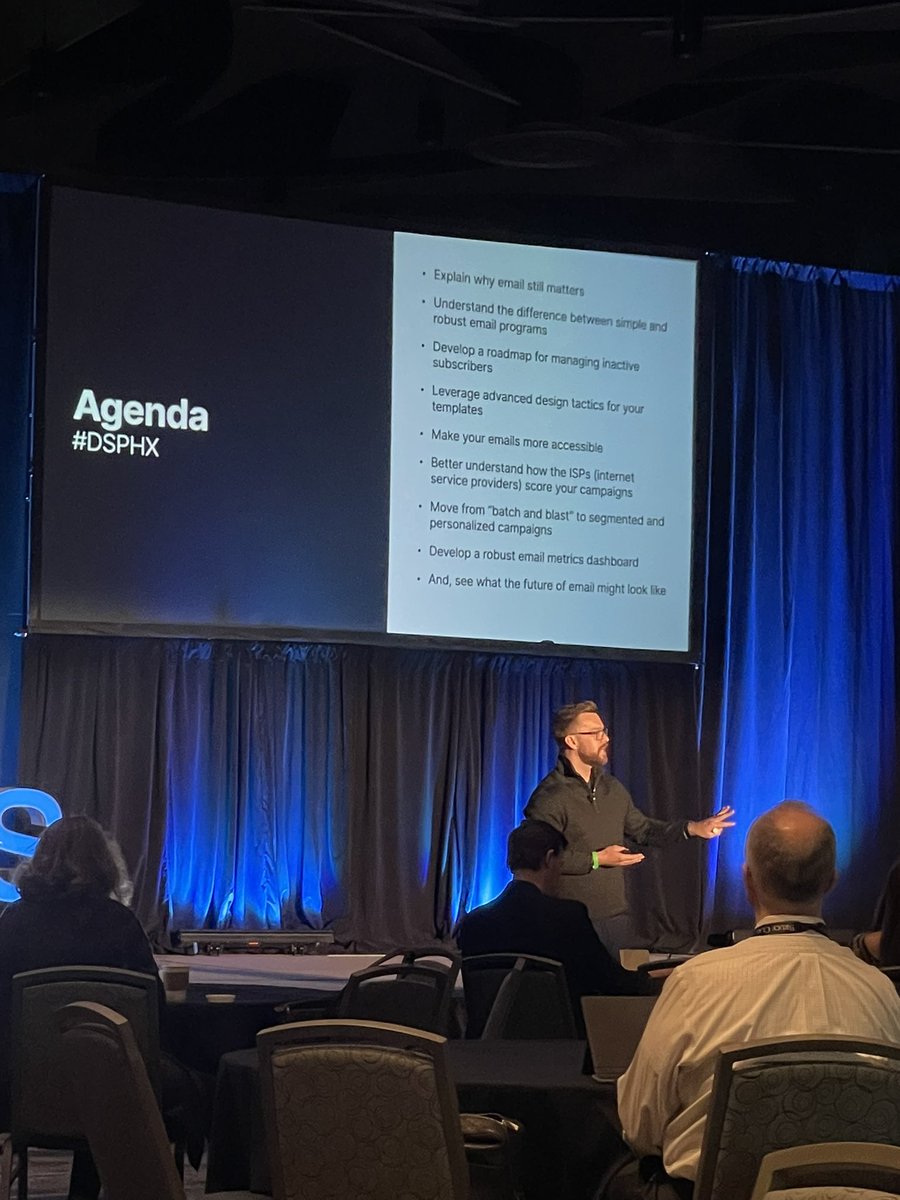 Email marketing master class getting started this morning at the Digital Summit Phoenix #dsphx