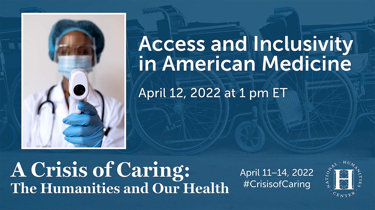 How should we address inequitable healthcare access and outcomes? Join us for #CrisisofCaring as we explore how the humanities can help address challenging issues in healthcare. Registration is free: bit.ly/3AsEbjw #healthequity #medtwitter
