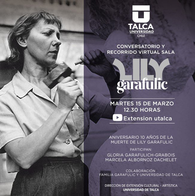 GeneroUTalca's tweet photo. Ahora👇🏻💜 @UTalca @utalcaextension 
https://t.co/GlYtJcW3eU https://t.co/bANwXGxXzr