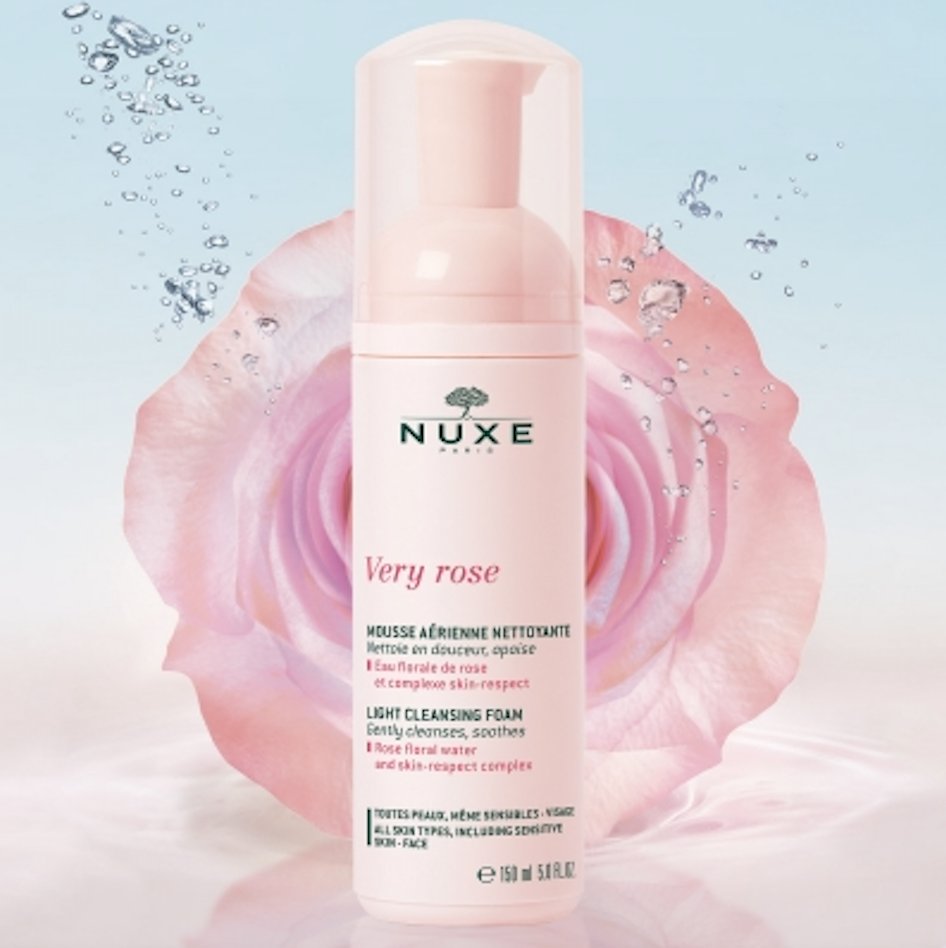 davelackie's tweet image. My next Beauty Twitter Giveaway is Nuxe Very Rose Light Cleansing Foam. It gently cleanses skin thanks to rose floral water. To enter, follow @davelackie &amp;amp; RT (ends 01/04) #win