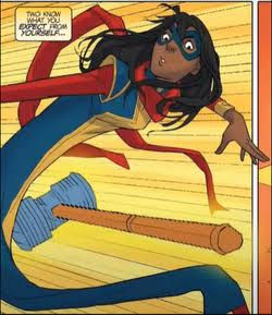 jakewestmore's tweet photo. If #Flash can make stetchy people work so can @MarvelStudios for #MsMarvel
#FixMsMarvel
Yall got 100s of Super punchy people and can't deal with one stretchy lady?!?
Not a great look https://t.co/AaH8Ss0KED