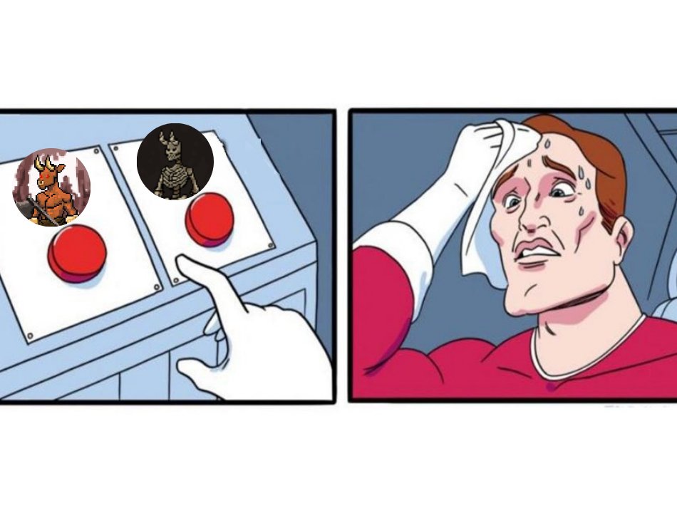 Hard choice🔥🔥🔥