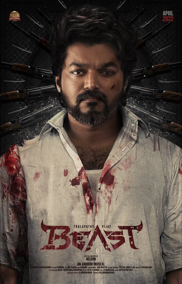 shivasrk__'s tweet photo. Good Night Thalapathy’s Bloods ❤️

#Beast @actorvijay https://t.co/cPojX0aGI5
