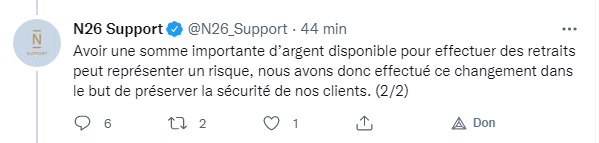 SebGhostRider's tweet photo. Avoir trop d'argent chez @N26FR est dangereux ! Retirez vos sous chez eux si c'est comme ça ! 

#N26 https://t.co/tVMt3gPT4y