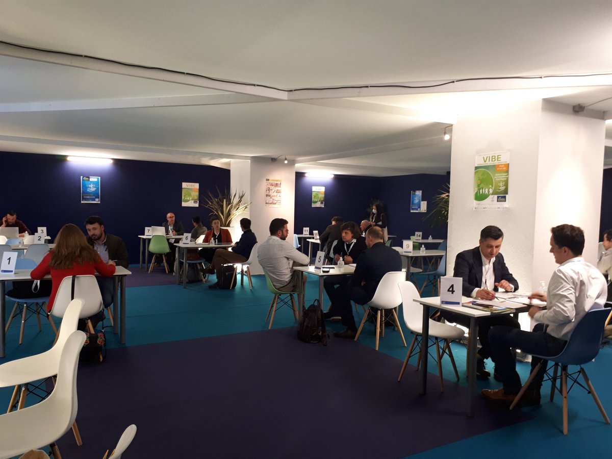 #VIBE22 B2B meetings at the international corner. Our participants develop their international connexions 
#SIVAL22