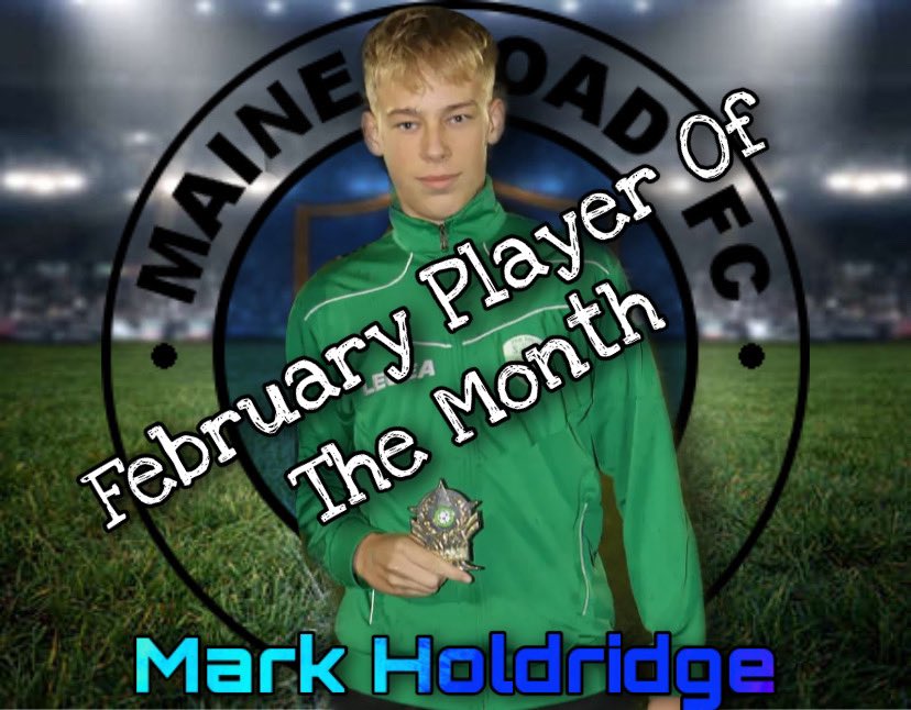 MaineRoadFC's tweet photo. Another Good Die Hard Performance From The Lads Last Night And Shows How Much We Have Improved, None More Than A February Player Of The Month @markholdridge https://t.co/O4vZ1XNuep