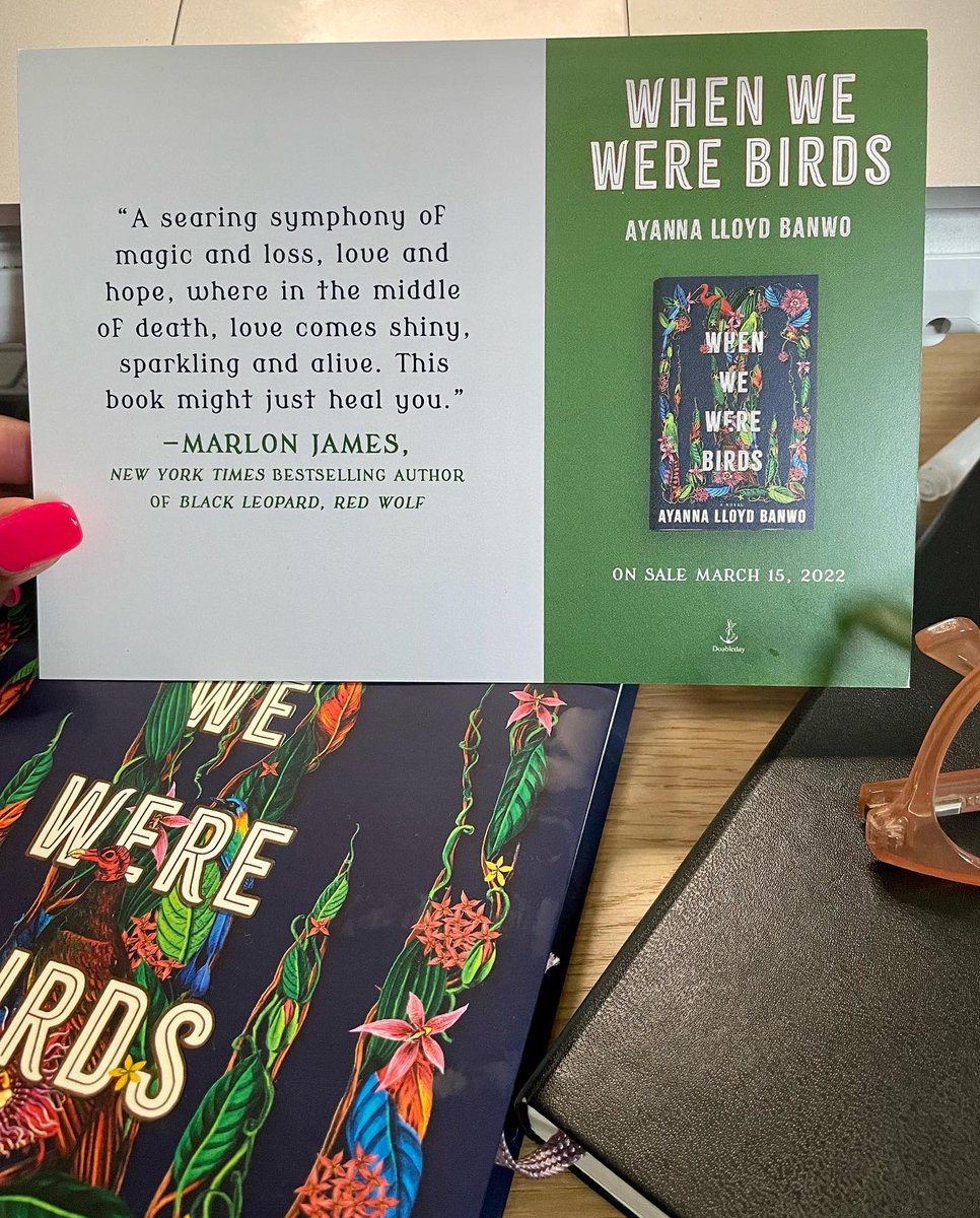 AyaRoots's tweet photo. Happy Pub Day! So thrilled to share When We Were Birds with readers in the US and Canada. Blessed to be able to have this feeling all over again. Thank you to the whole team at @doubledaybooks and @doubledayca. Let’s go!🪦🦅💙 https://t.co/BJjcBLism1